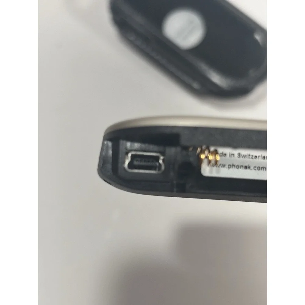 Original Phonak Pilotone II 2 Hearing Aid Remote Control With Belt Clip Genuine‎